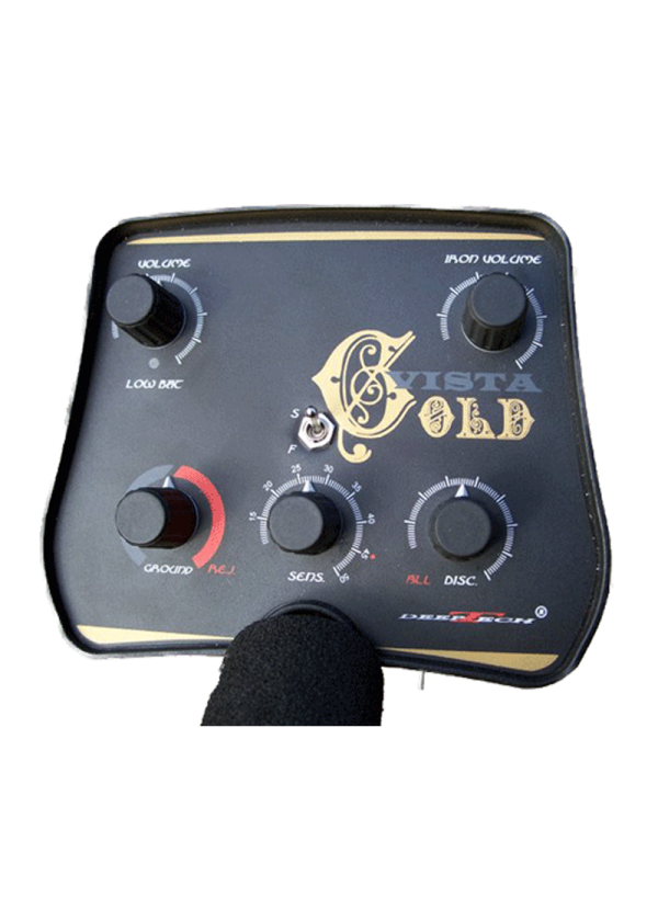 גלאי מתכות לזהב VISTA GOLD 11DD