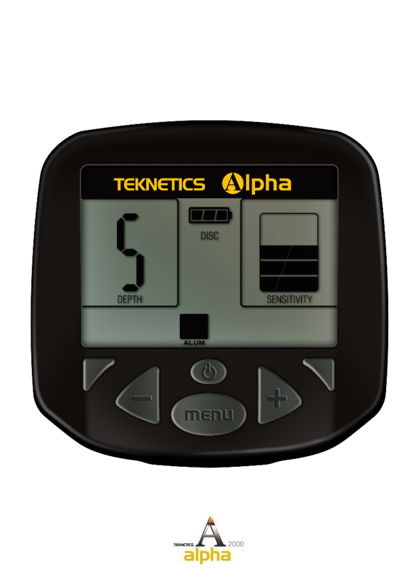 גלאי מתכות למתקדמים ALPHA 2000