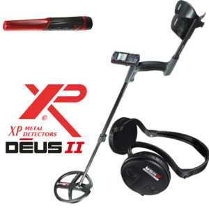 גלאי מתכות XP Deusll 28 RcWsall Mi6 צלחת 11 "
